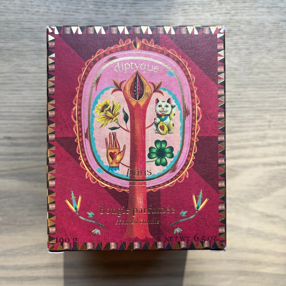 RARE AND SOLD OUT Diptyque Lucky Flowers Candle 2019 Holiday